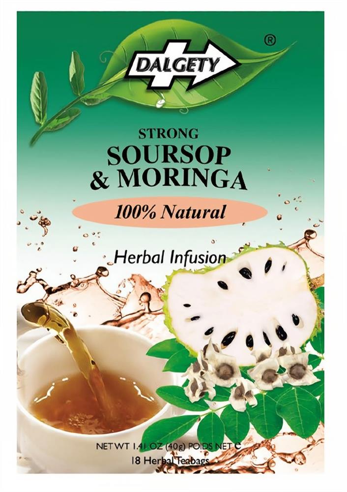 Dalgety Soursop & Moringa 18 Teabags-pack of 2