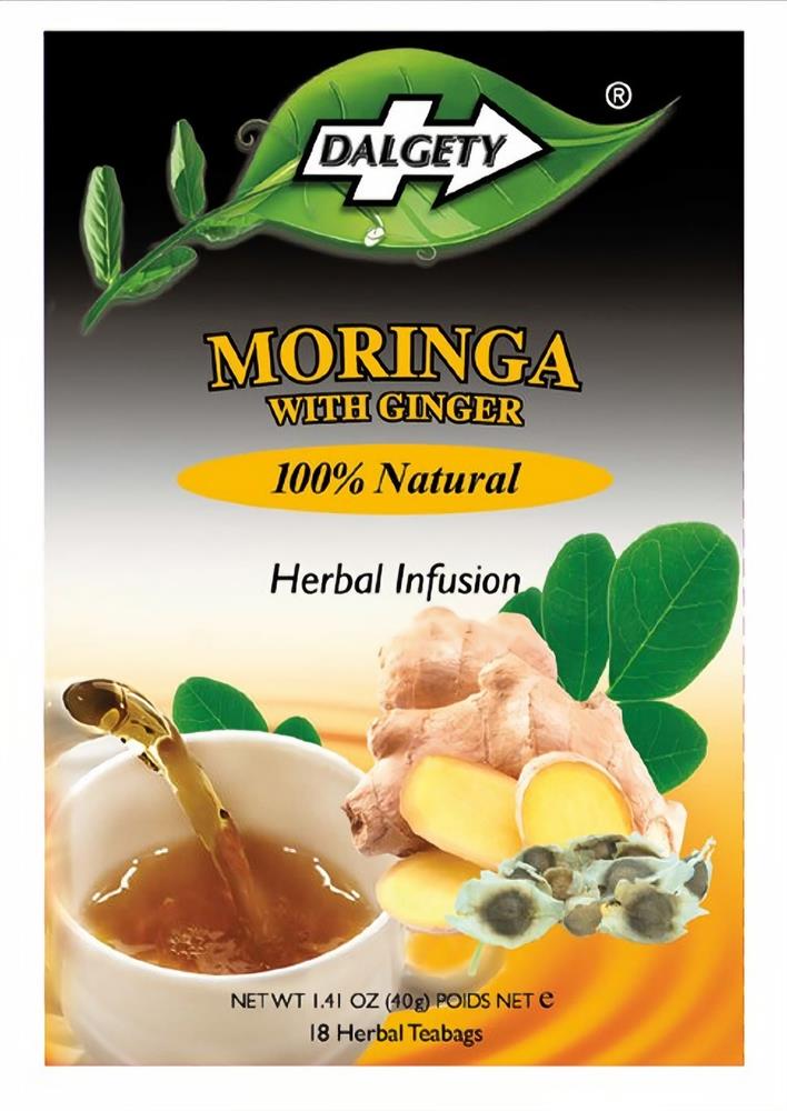 Dalgety Moringa & Ginger 18 Teabags-pack of 2