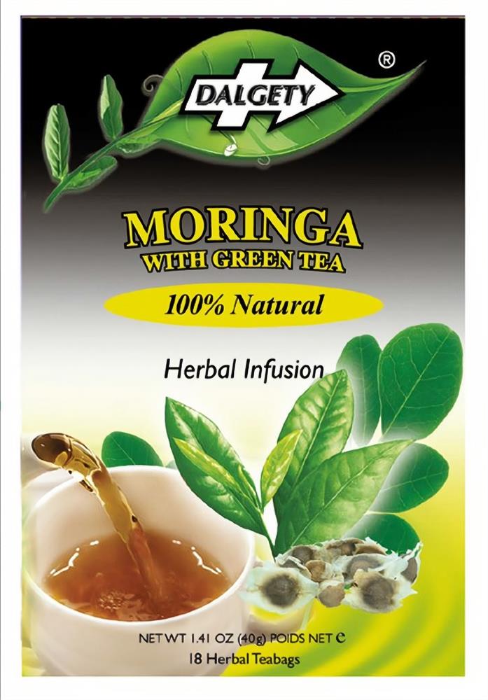 Dalgety Moringa & Green Tea 18 Teabags-pack of 2