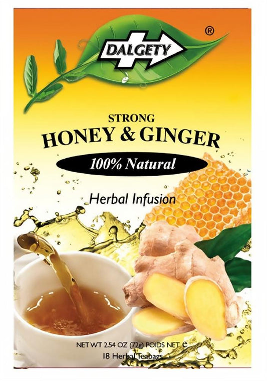 Dalgety Honey & Ginger 18 Teabags-pack of 2