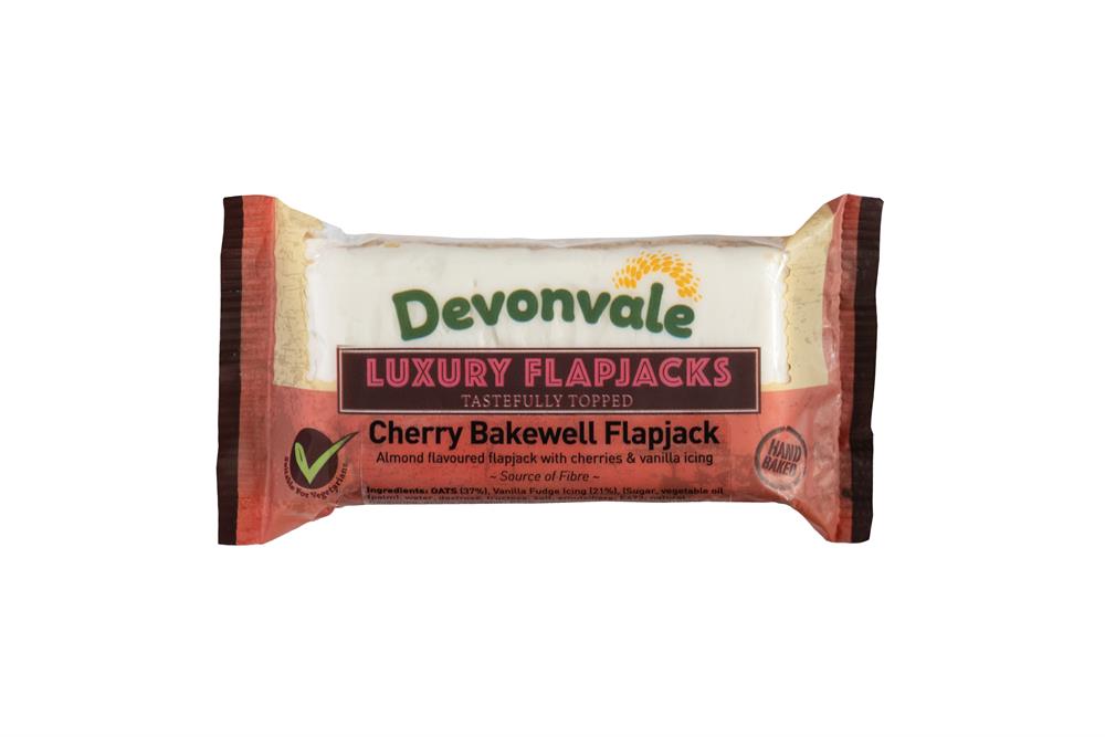 Devonvale_Cherry Bakewell Flapjack 95g-pack of 24