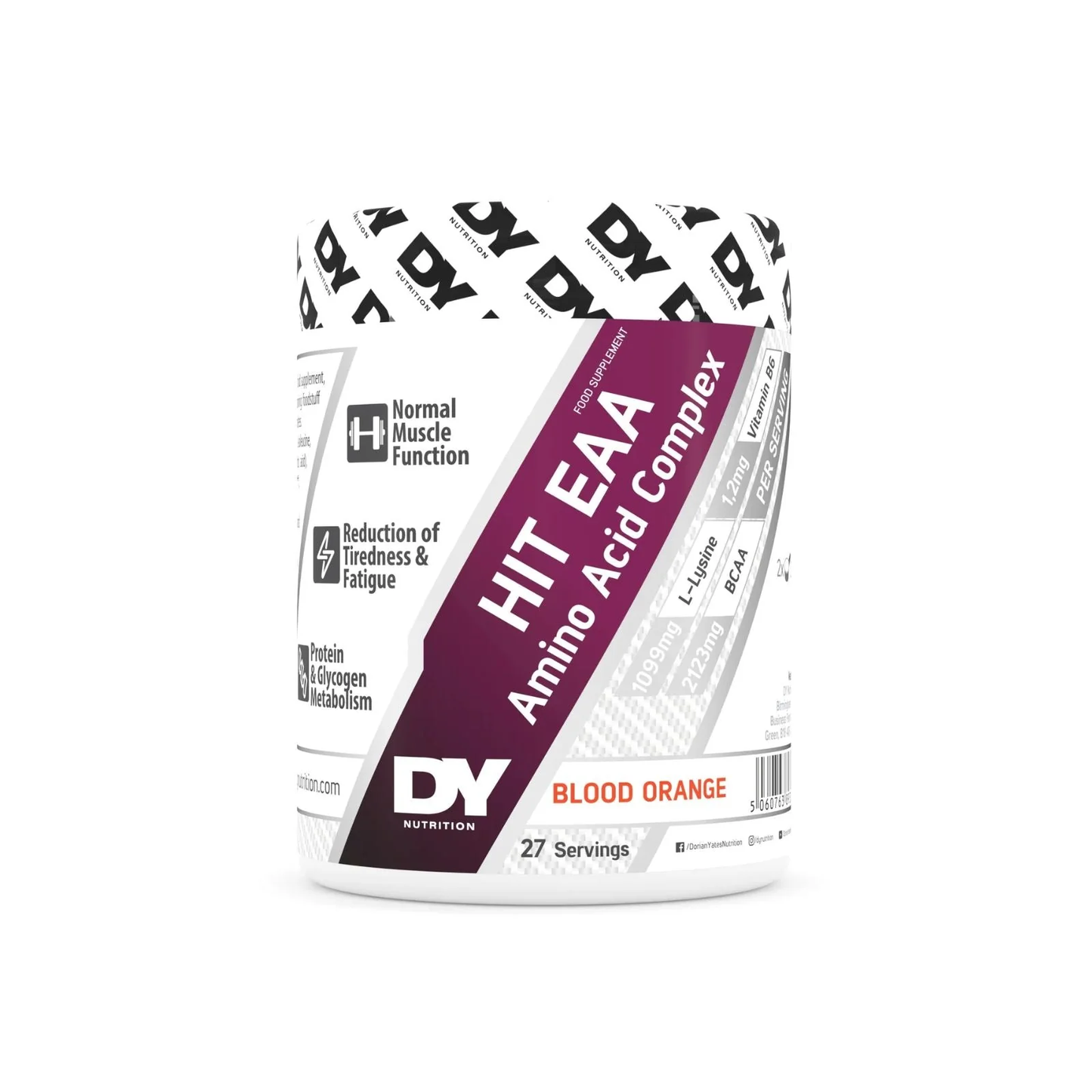 DY Nutrition Hit EAA Amino Acid Complex 360g Bubble Gum