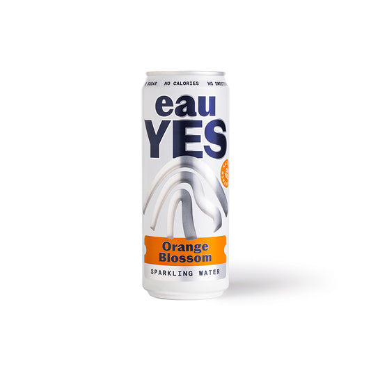 eauYES Sparkling Mineral Water_eauYES Orange Blossom Sparkling Mineral Water 330ml-Pack of 6
