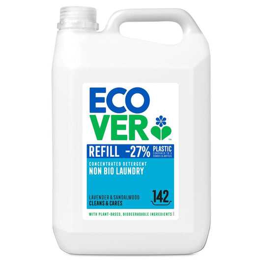 Ecover_Non Bio Concentrated Laundry 5L Drum (142 washes)