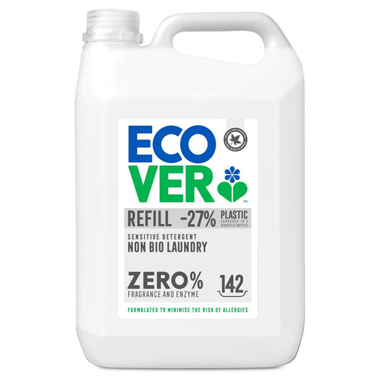 Ecover Zero_Non Bio Laundry Liquid 142 Washes 5L