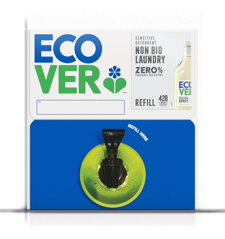 Ecover Zero_REFILL Laundry Liquid Conc 428 Washes 15 L