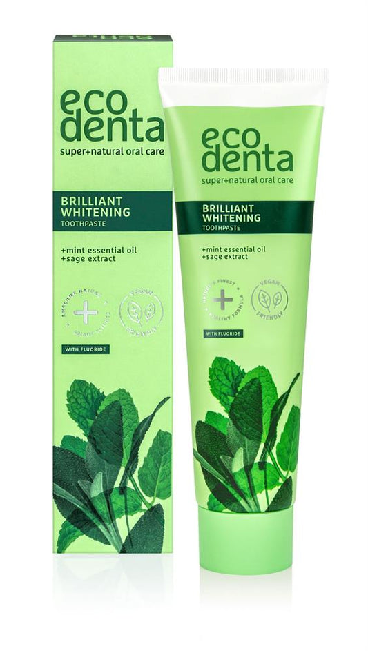 Ecodenta_Brilliant whitening toothpaste 100ml-pack of 2