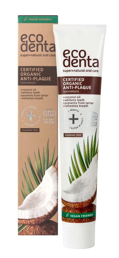 Ecodenta_organic anti-plaque toothpaste with coconut oil 75ml