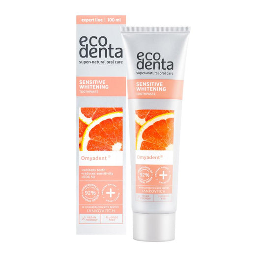 Ecodenta_Toothpaste Sensitive Whitening With Omyadent 100 ml