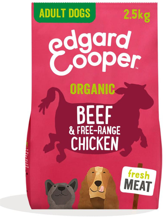 Edgard and Cooper_Organic Beef and Chicken Beetroot Coconut & Kale for Dogs 2.5kg