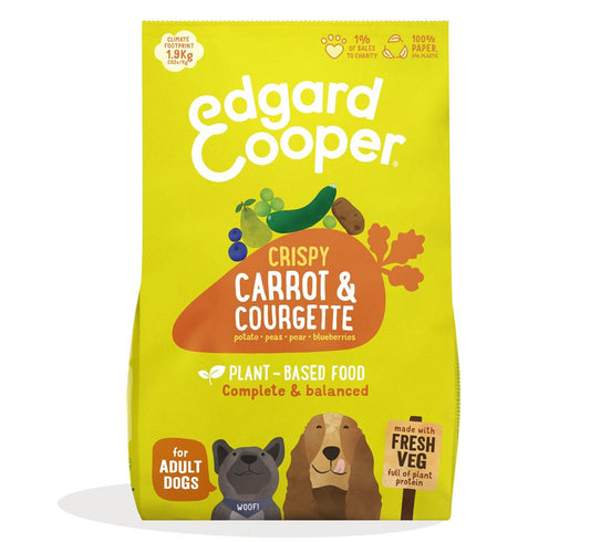 Edgard and Cooper_Plant-Based Dog Food with Fresh Carrot and Courgette for Dogs 1kg