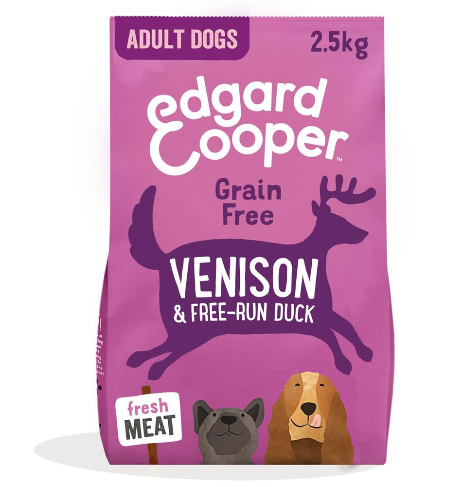 Edgard and Cooper_Dry Dog Food Fresh Venison & Free-Run Duck 2.5kg
