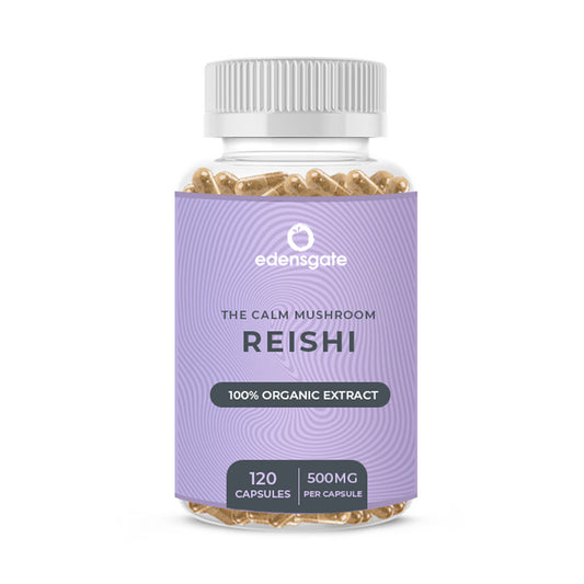 Edens Gate_Reishi Mushroom Extract Capsules - Premium Quality - 120 Capsules
