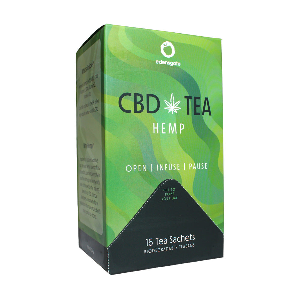 Edens Gate_CBD Tea With Adaptogens - Hemp - 15 Tea Bags