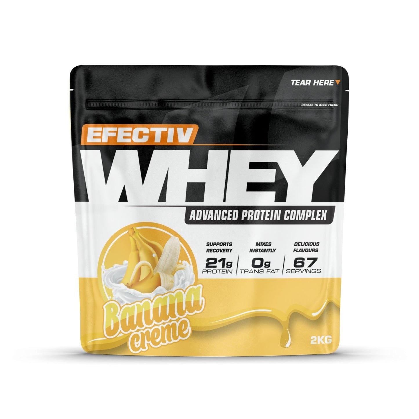 Efectiv Nutrition Whey Protein 2kg Banana