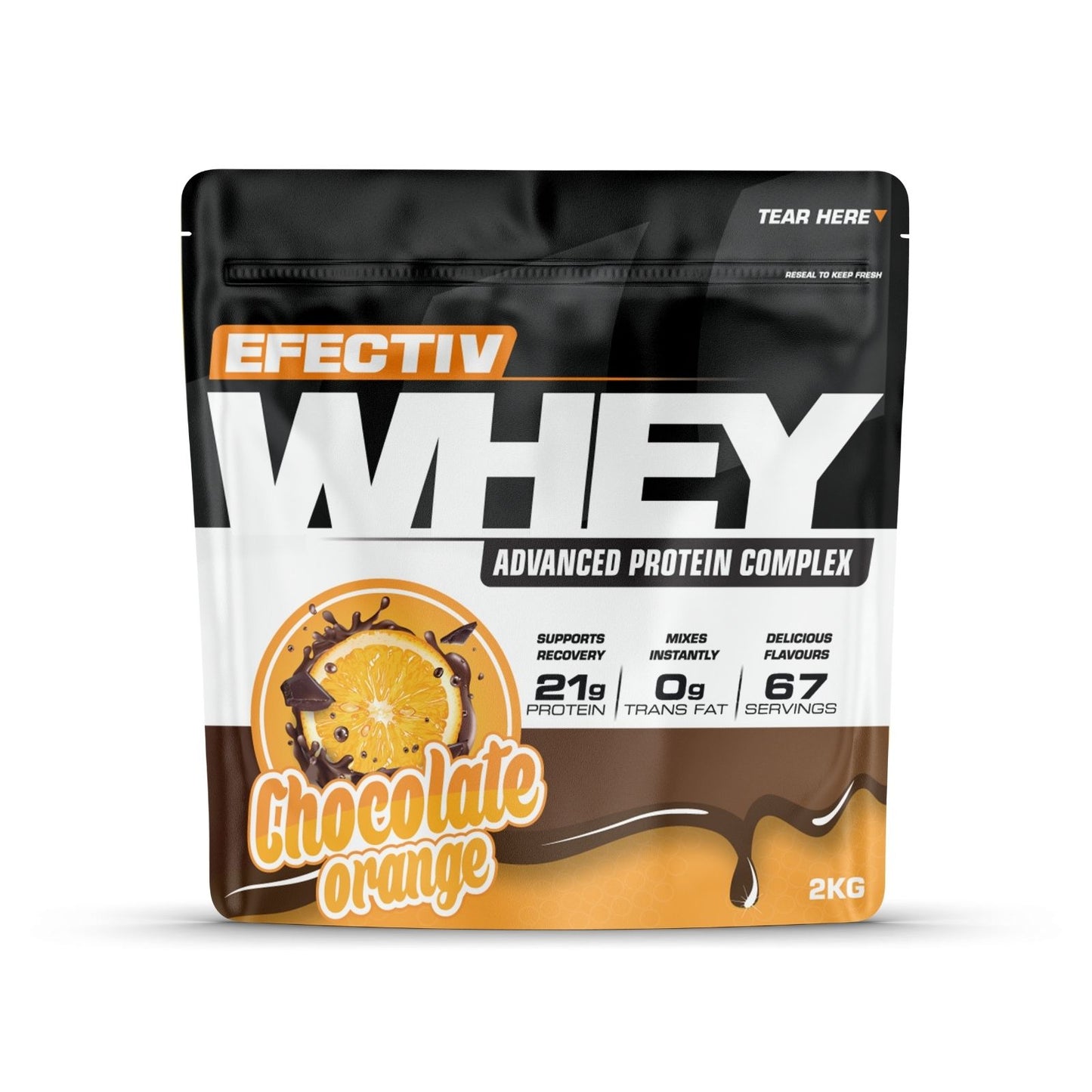 Efectiv Nutrition Whey Protein 2kg Biscuit Spread