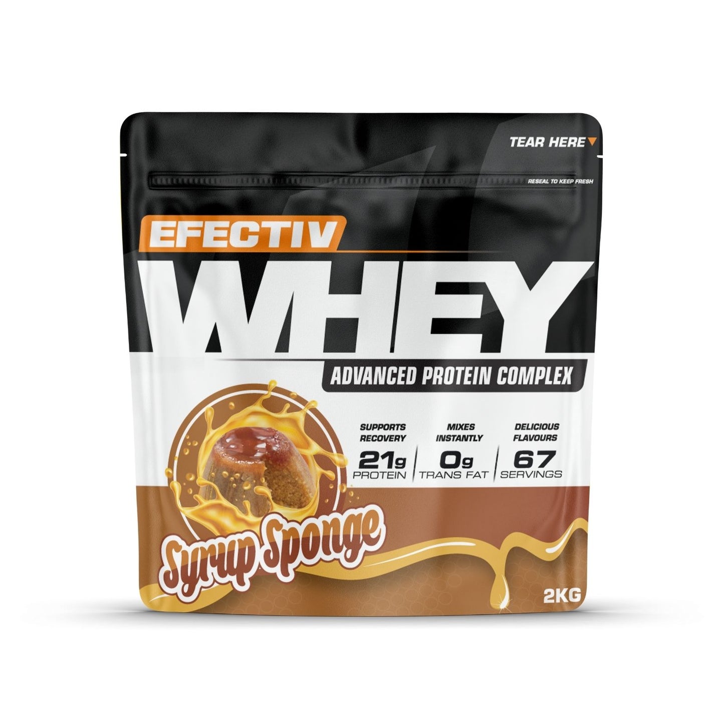 Efectiv Nutrition Whey Protein 2kg Biscuit Spread