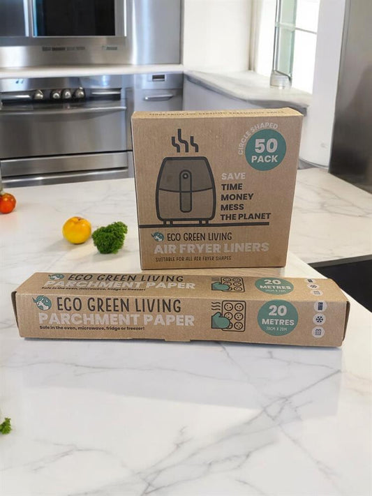 Eco Green Living_Air fryer liners are suitable for all air fryers-pack of 2