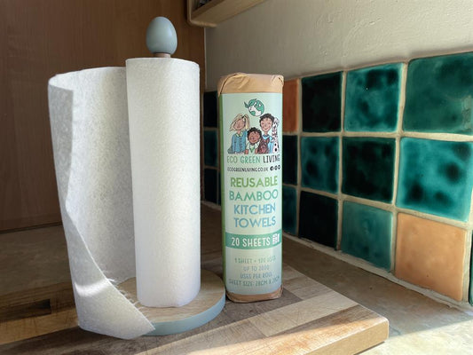 Eco Green Living_Reusable Bamboo Kitchen Towels