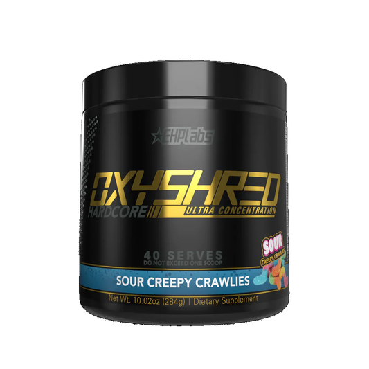 EHP Labs OxyShred Hardcore 284g Sour Creepy Crawlies