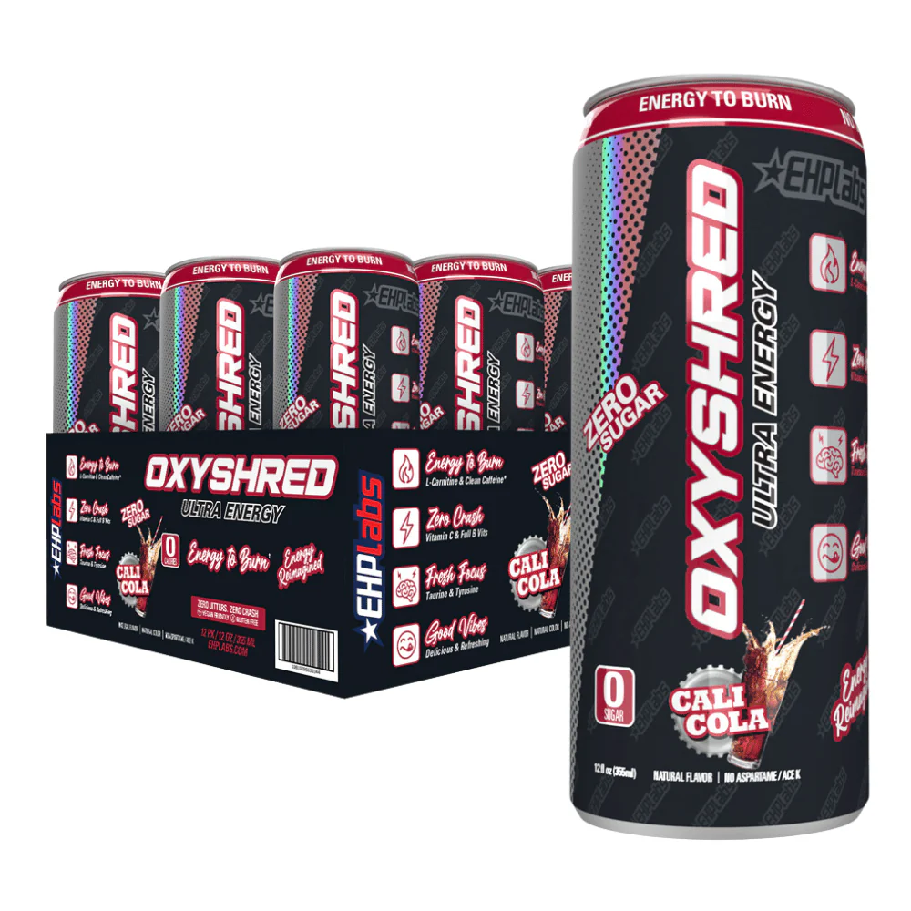 EHP Labs OxyShred Ultra Energy Drink RTD 12x355ml Guava Paradise