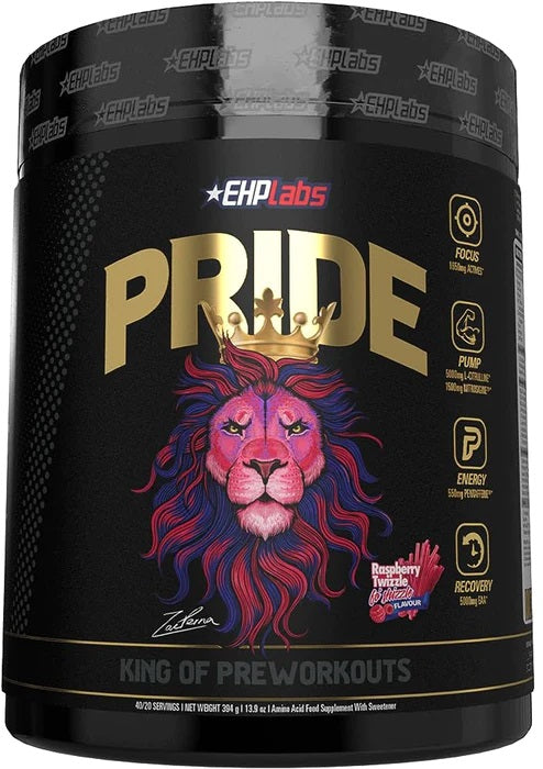 EHP Labs Pride Pre-Workout 394g Raspberry Twizzle