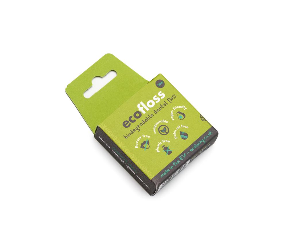 Ecoliving_Eco Floss - Plant-Based Vegan Dental Floss 13g-Pack of 6