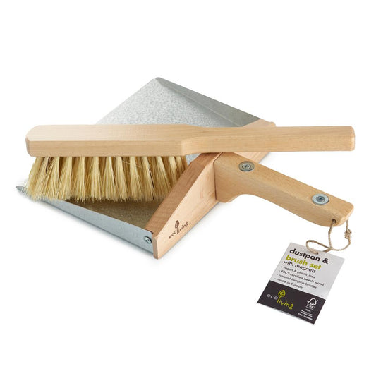 Ecoliving_Dustpan and Brush Set Magnetic - 1 Set Unit