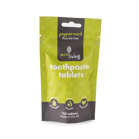 Ecoliving_Toothpaste Tablets Fluoride Free - 125 tablets-Pack of 2