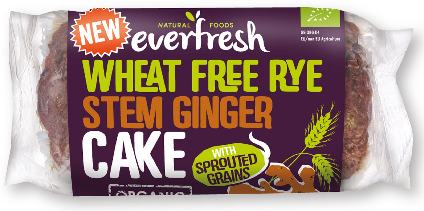 Everfresh Natural Foods_Organic Sprouted Rye Stem Ginger Cake 350g