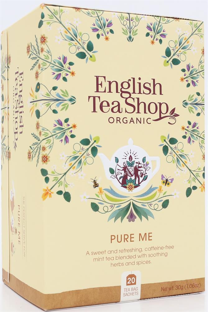 English Tea Shop_Pure Me Tea - 20 Tea Bag Sachets-pack of 2