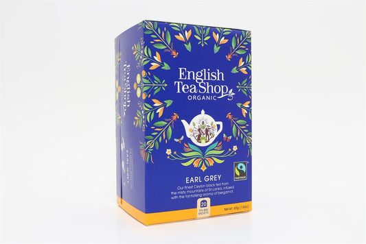 English Tea Shop_Org. Earl Grey Tea - 20 Tea Bag Sachets-pack of 2