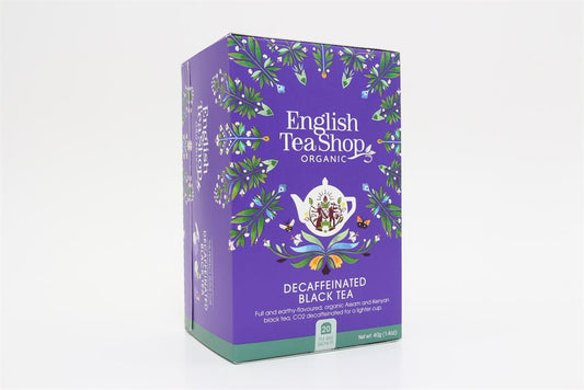 English Tea Shop_Decaffeinated Black Tea - 20 Tea Bag Sheets-pack of 2