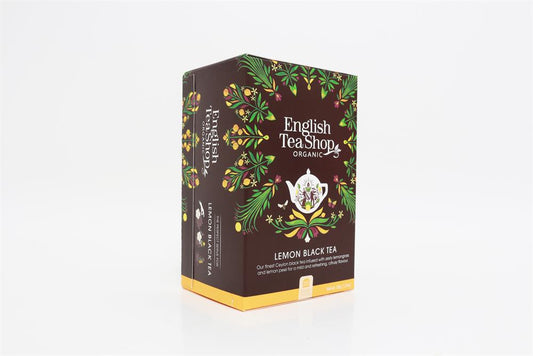 English Tea Shop_Lemon Black Tea - 20 Tea Bag Sachets-pack of 2