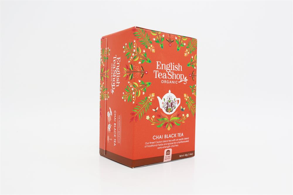 English Tea Shop_Chai Black Tea - 20 Tea Bag Sachets-pack of 2