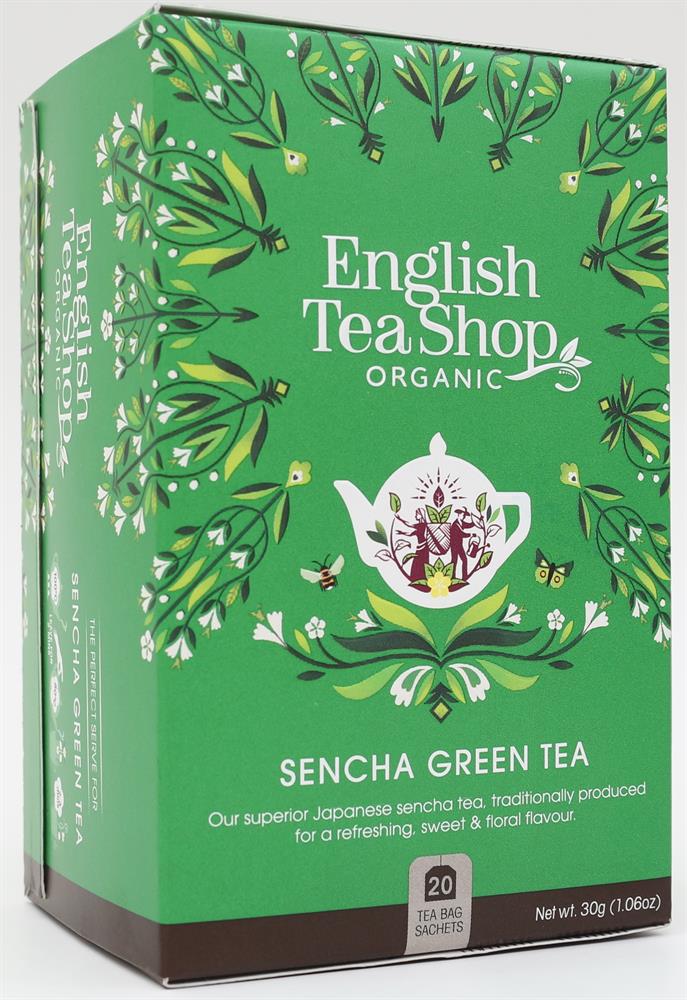 English Tea Shop_Sencha Green Tea - 20 Tea Bag Sachets-pack of 2