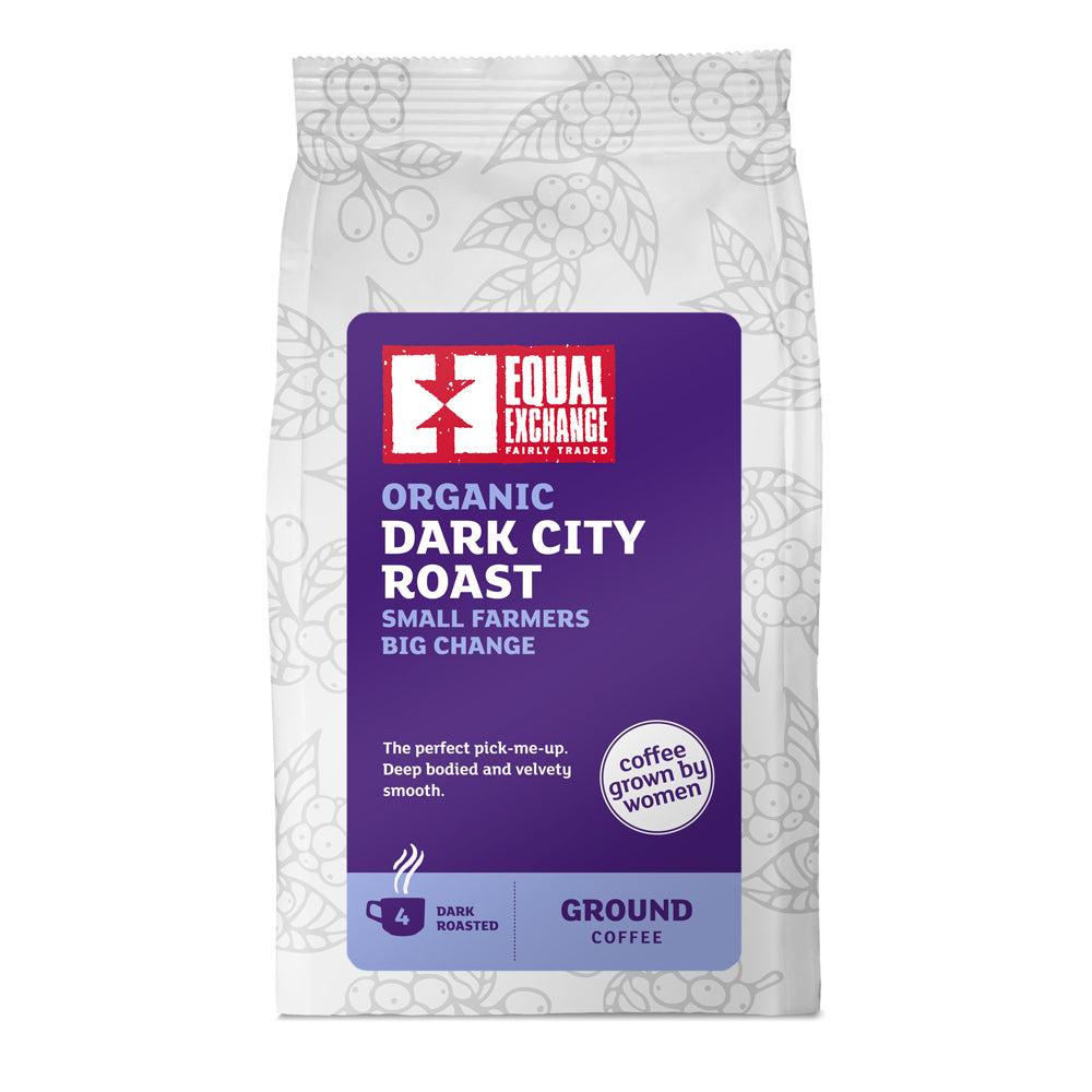 Equal Exchange_Organic & Fair Trade Dark Roast & Ground Coffee 200g
