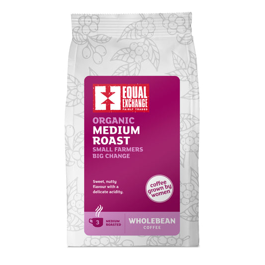 Equal Exchange_Organic & Fair Trade Medium Roast Coffee Beans 200g