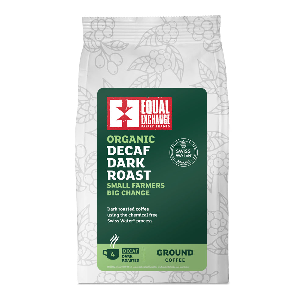 Equal Exchange_Organic Fair Trade Decaffeinated Dark Roast & Ground Coffee 200g
