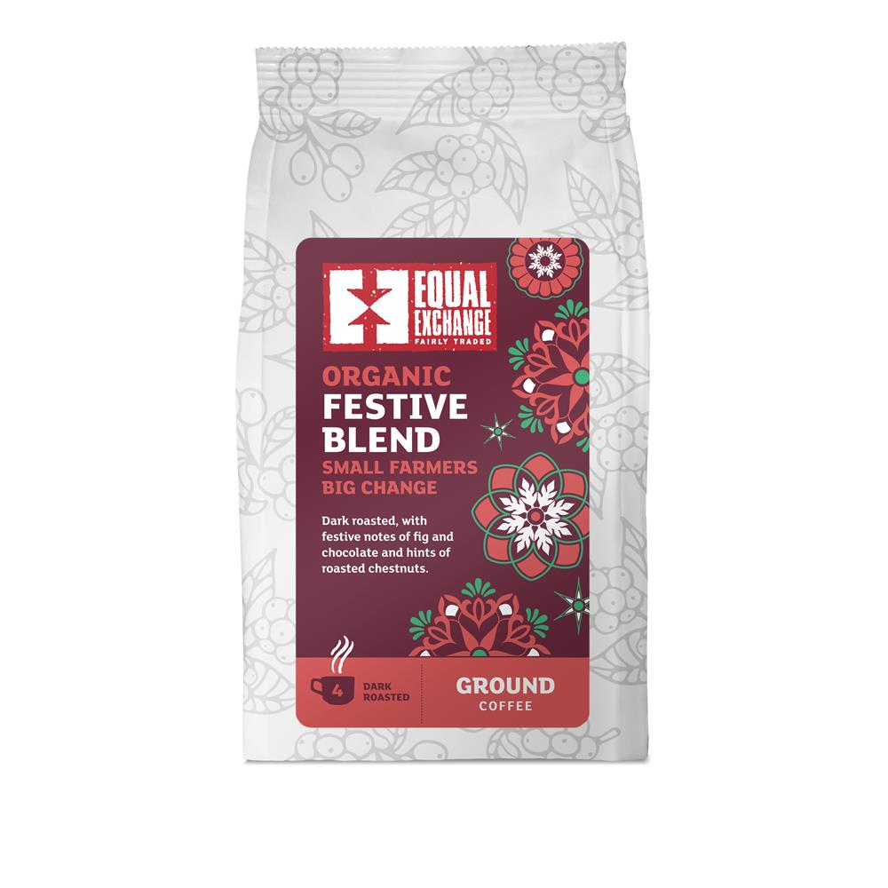 Organic Festive Blend Ground Coffee 200g