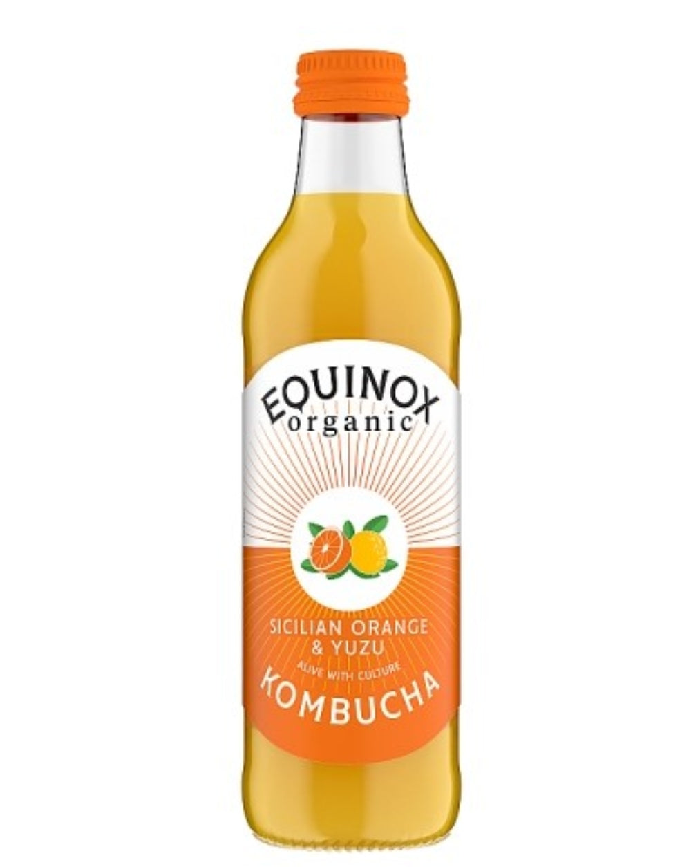 Equinox Kombucha_Equinox Sicilian Orange Kombucha 275ml-pack of 12
