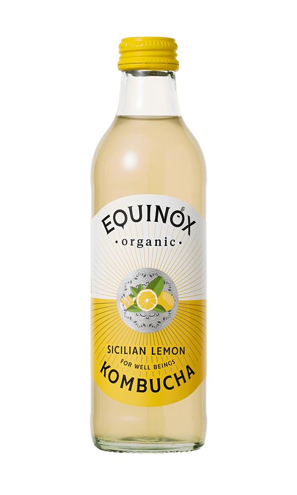 Equinox Kombucha_Equinox Sicilian Lemon Kombucha 275ml-pack of 12