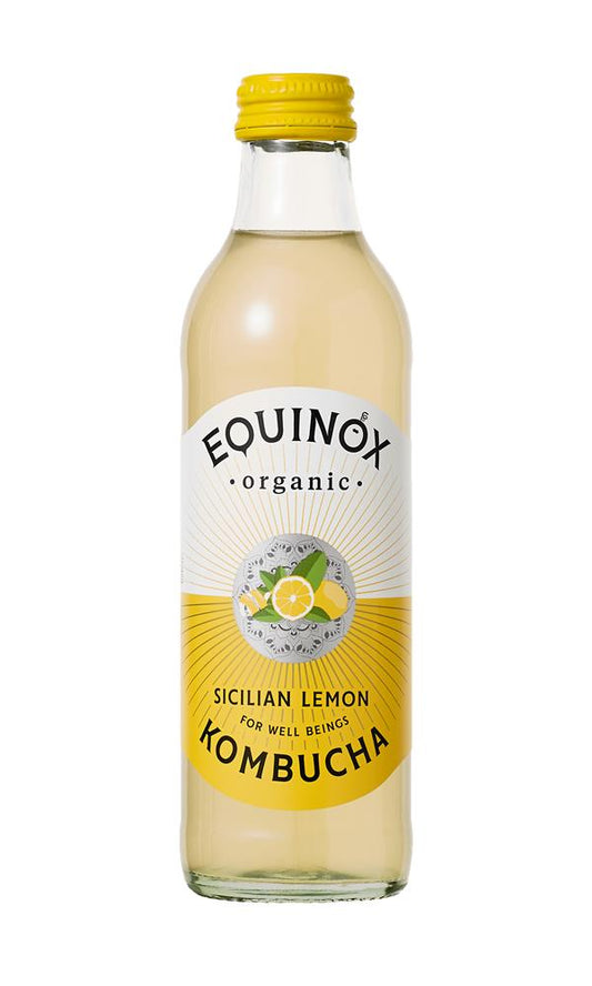 Equinox Kombucha_Equinox Sicilian Lemon Kombucha 275ml-pack of 12
