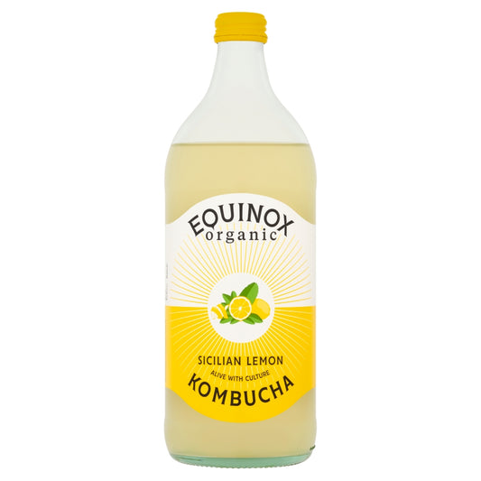 Equinox Kombucha_Equinox Organic Sicilian Lemon Kombucha 750ml-pack of 2