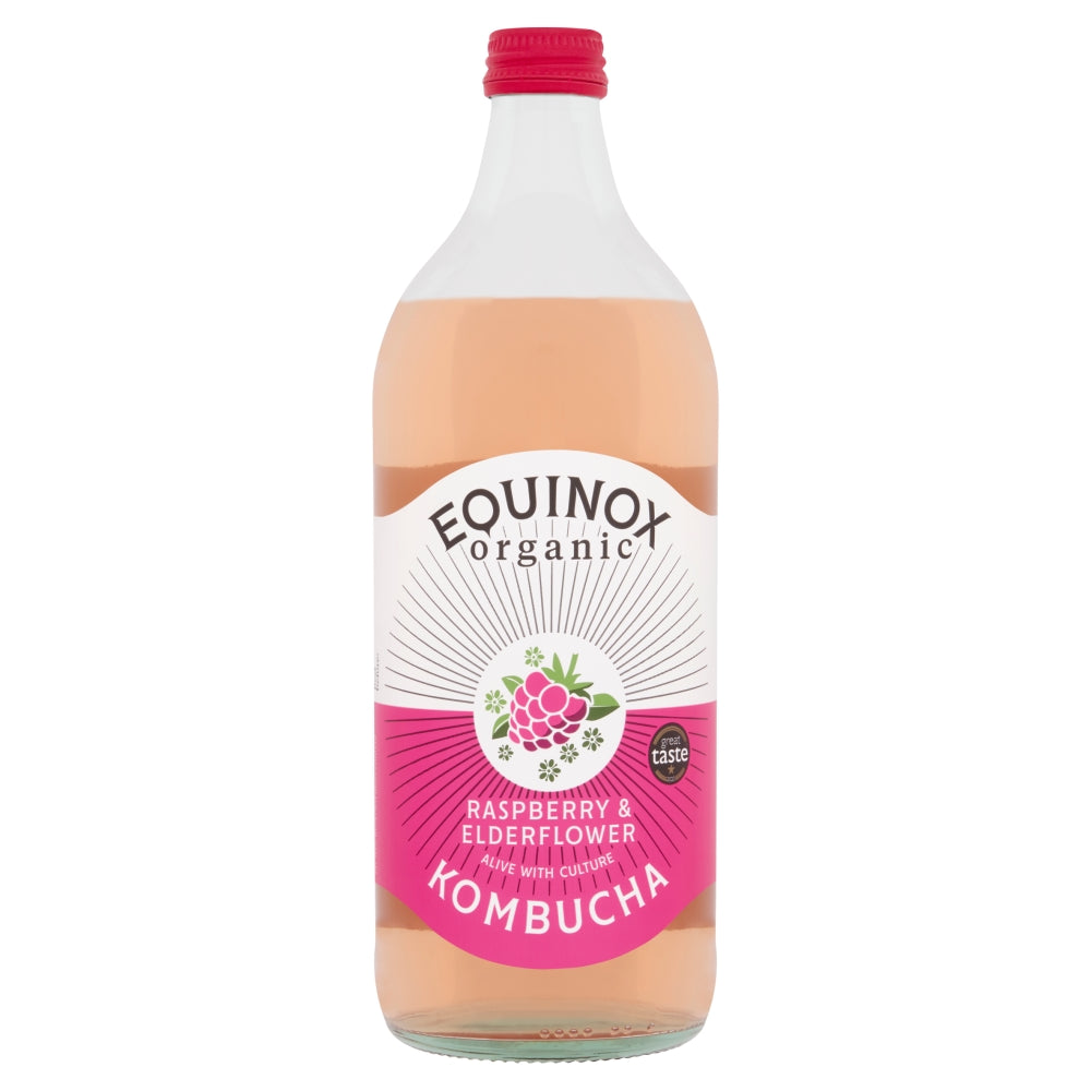Equinox Kombucha_Equinox Organic Raspberry & Elderflower Kombucha 750ml-pack of 2