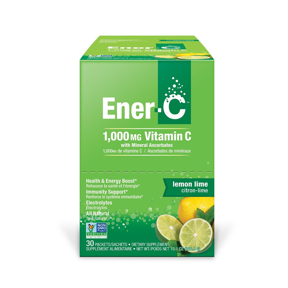 Ener C_Multivitamin drink mix 1000mg Vitamin C Lemon lime