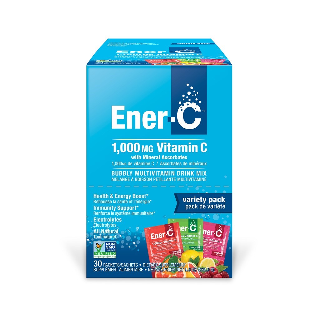 Ener C_Multivitamin Drink Mix 1000mg Variety Pack