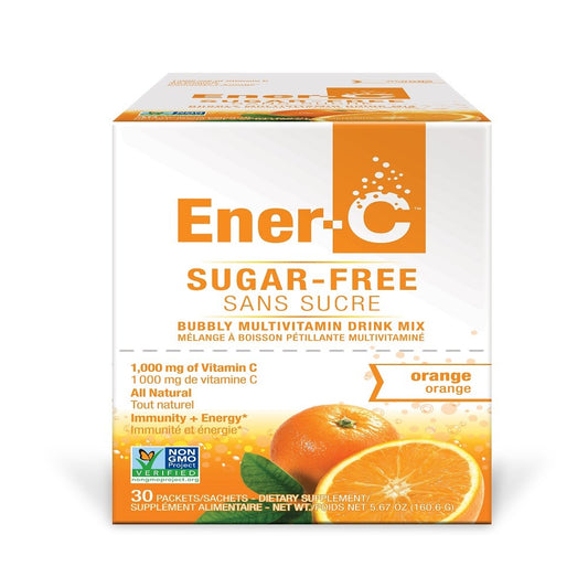Ener C_Sugar Free Multivitamin Drink Mix Vitamin C 1000mg Orange Flavour
