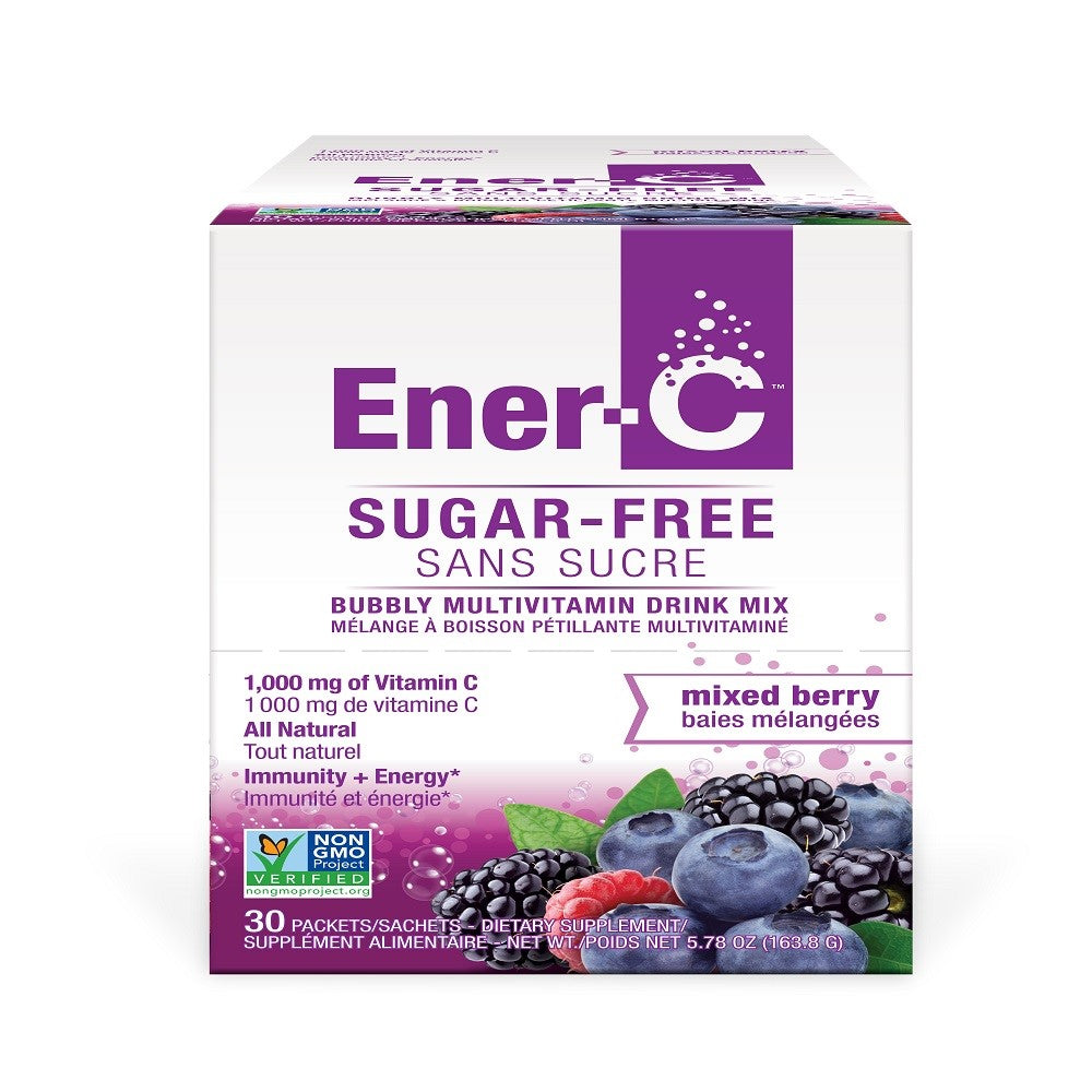 Ener C_Sugar Free Multivitamin Drink Vitamin C 1000mg Mixed Berry