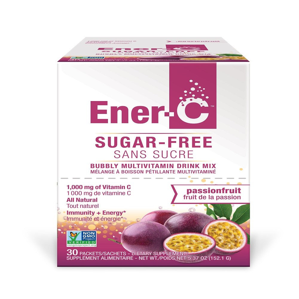 Ener C_Sugar Free Multivitamin Drink Vitamin C 1000mg Passion Fruit